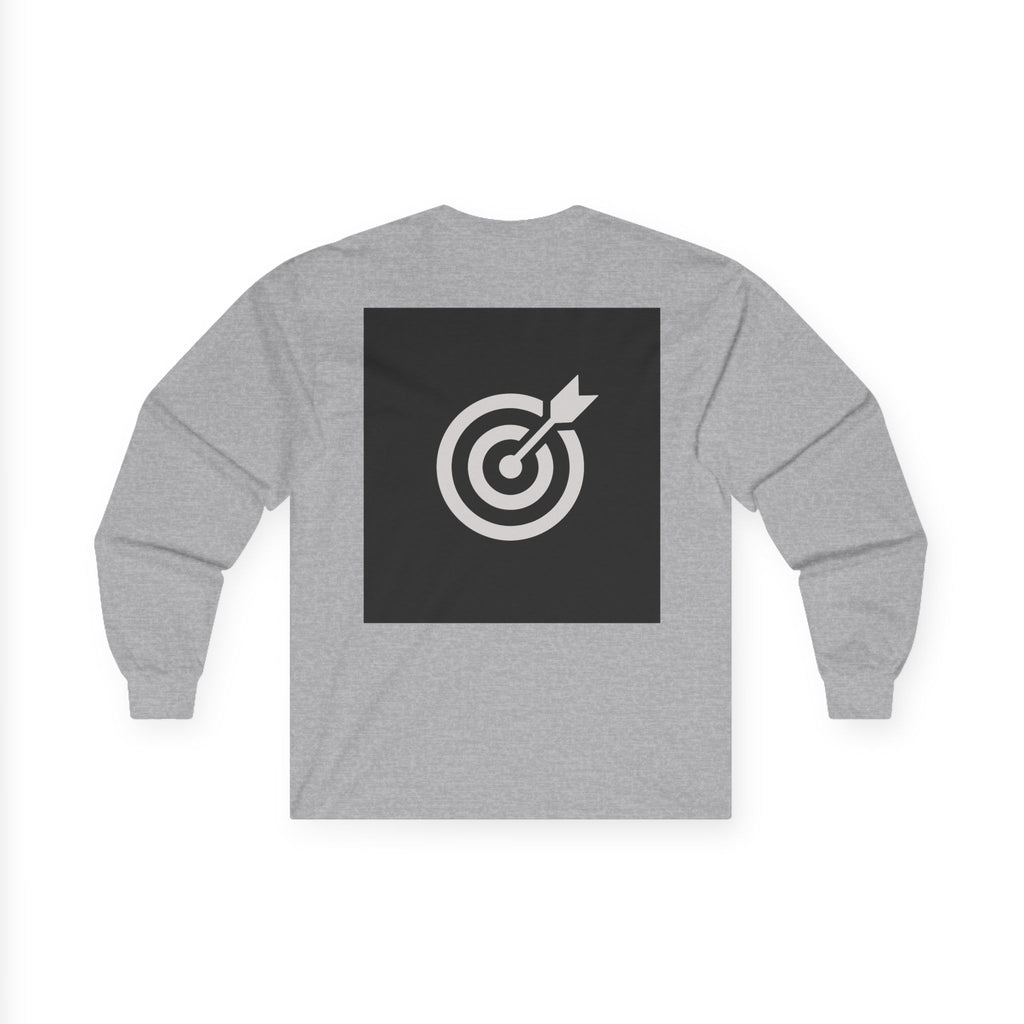 Get Straight to It Long Sleeve Tee | Motivational Shirt, Casual Wear, Gift for Him or Her, Unisex Cotton Tee, Targeted Message Shirt